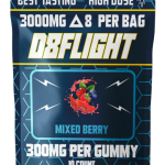3000MG High Dose Gummies – Mango Flavor