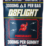 3000MG High Dose Gummies – Mango Flavor
